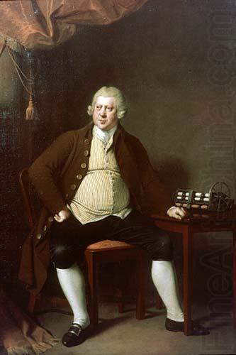 Joseph wright of derby Portrait of Richard Arkwright china oil painting image